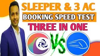 Sleeper + 3AC Confirm Ticket Test 🔥 | IRCTC vs Rail Apps