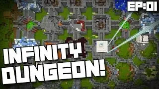 Minecraft 1.8 Adventure Map: Infinity Dungeon Ep01 - 