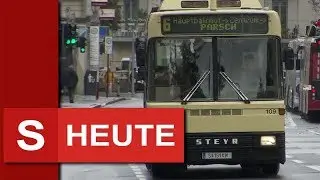 Obusse in Salzburg - Oldtimer in Linieneinsatz