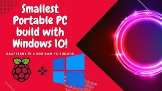 World's Smallest Portable Productivity PC build With Windows 10 8GB RAM!