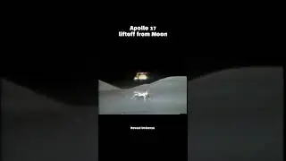STOP for it Apollo 17 Launch from Moon