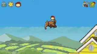 Giant Flying Anteater - MasterCuddles Plays Scribblenauts Unlimited