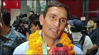 भारत पहुंचने पर कॉमनवेल्थ प्लेयर का स्वागत @commonwealthrealm