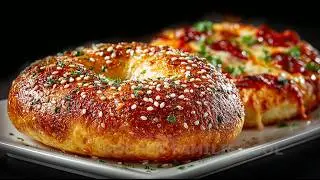 HIGH PROTEIN Greek Yogurt BAGELS! No Flour &mdash; Better Than Store!