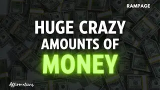Manifest HUGE CRAZY Amounts of money RIGHT NOW - affirmations rampage