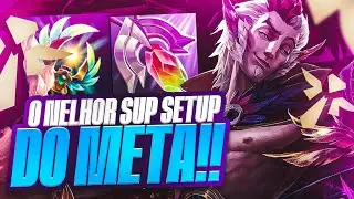 THE ONLY STRONG SUPPORT SETUP IN THE META IS RAKAN!? - LoL Wild Rift