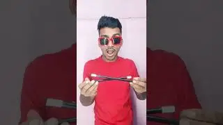 Appearing Wand Magic Trick / Easy Wand Magic Trick by Magician Baadshah Princemagic #shorts #magic
