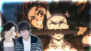 Tanjiro and Zenitsu's VAs discuss the lullaby scene.