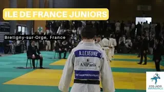 Championnats Îles de France Junior de Judo - 9 mars 2025 🥋🔥