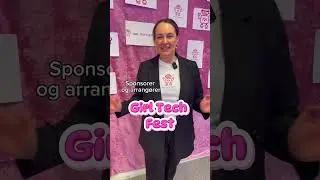 Intervjuer med sponsorer og arrang&oslash;rer  av Girl Tech Fest 2025 i Saltdal