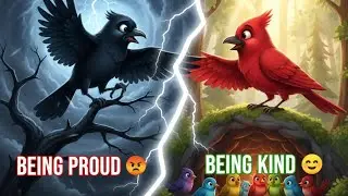 The Red Bird and the Black Bird | A Story About Kindness and Pride @KolpocarinyMagicBooks 