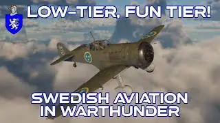 Low Tier Fun Tier! War Thunder Rank 1 Aviation, Swedish Air Tree