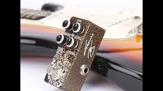 Xvive Overdrive Guitar Pedal Sweet Leo ★ First Look Review ★ Thomas Blug Signature Series