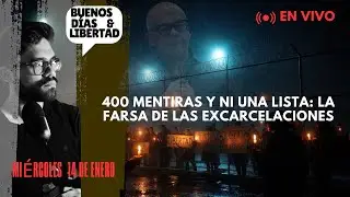 EN VIVO | 400 mentiras y ni una lista: la farsa de las excarcelaciones