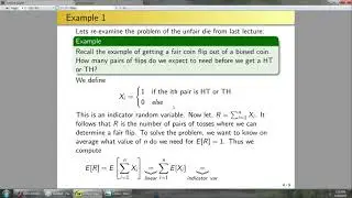 ECE 108-Lecture 32-Linearity of expectation, indicator random variables, Example 33,Multiplicativity