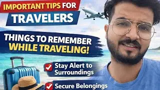 Travel Smart ✈️ | Things You MUST Remember While Traveling