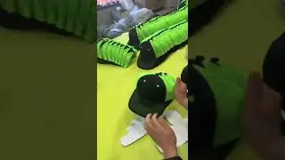 Wholesale hats on assembly line 2024 #wholesalehats