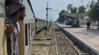 130dn Thall Express departing Kundian Junction 