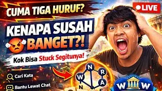 🔥 LIVE WORDS OF WONDERS CROSS‼️TEBAK KATA SERU BARENG! BISA JAWAB SEMUA LEVEL? 🔥 PART 2