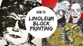 How-To: Linoleum Block Printing - Carve & Print