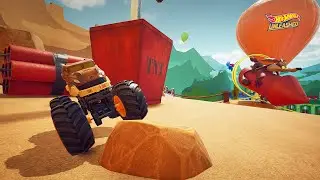 Tyrannosaurus Rex Monster Truck on The Wild Chase