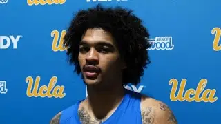 UCLA M. Basketball Postgame - Players, at San Diego State (Oct. 17, 2025)