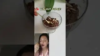 Viral Chocolate Walnut Fudge! The dessert everyone&rsquo;s talking about!  #trendingrecipe #fudge #shorts