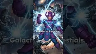 🔥 When the Celestials Fought Galactus | Cosmic Battle Explained #marvel #marvelcomics #mcu #galactus