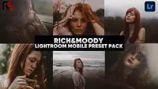 RICH&DARK LIGHTROOM MOBILE DNG PRESET|DARK MOODY EDIT IN LIGHTROOM(3 PRESETS)