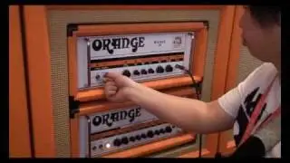 GuitarCube Booth Palm Beijing 2010 -Orange RK30 & 50 HEAD