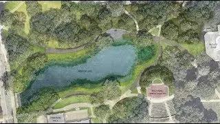 Renovated Mirror Lake Nears Completion