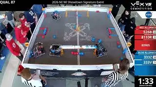 VEX Push Back 333Z+333V Vs. 526B+8110R