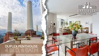 Inside ONE-OF-A-KIND Duplex Penthouse at Battersea Power Station