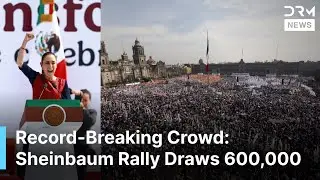 POWERFULL REMARKS: Claudia Sheinbaum Speaks to Massive Crowd | DRM News | AC1F