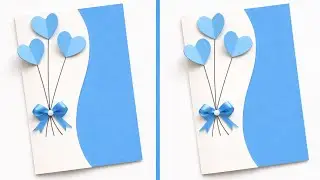 Bestie Birthday Card 💖 | Easy Handmade 😍 DIY Birthday Card for Bestie | Anyone Can Make This 😍