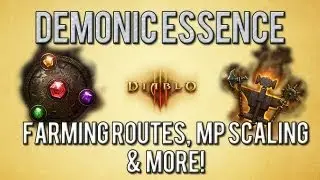Diablo 3: Demonic Essence - Fastest Farming Routes & MP Scaling 1.0.7