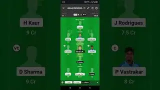 IND-W vs NEP-W Dream11 GL Expert prediction! #shorts #shortsfeed #dream11prediction