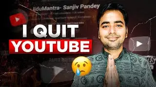 I am leaving YOUTUBE/    Sanjiv Pandey Signing OFF.