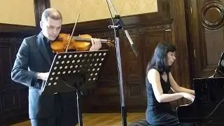 MARTIN FAVA y PAULA PELUSO, viol&iacute;n y piano-Beethoven: Sonata n&ordm; 7 (I.Allegro con brio)-00055