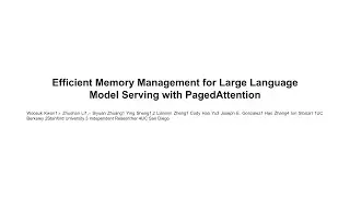 [Paper Review] vLLM Infernce Engine & KV Cache Managing