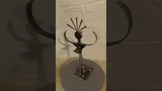 Whimsical Metal Sculpture