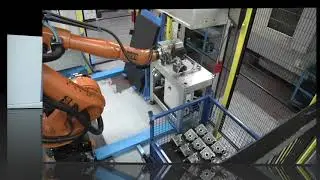 Impianto robotizzato carico Chiron con Kuka- Automazioni Industriali Srl
