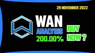 Wan price prediction, 200% hike | Wanchain price prediction | Crypto signals 29 November 2022