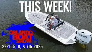 ORLANDO BOAT SHOW THIS WEEK!