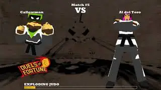 Exploding Judo Federation: Callowman Arcade Run (Medium Difficulty)
