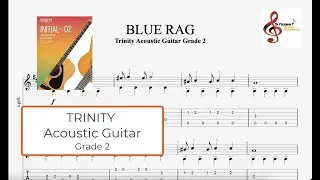 BLUE RAG - Trinity Acoustic Guitar - Grade 2