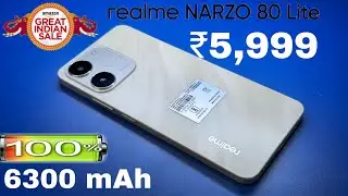 Narzo80 Lite EXPOSED as Best Budget Smartphone Under 6000 Rupees