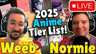 2nd Anniversary | 2025 Anime Tier List | Hang out Stream!