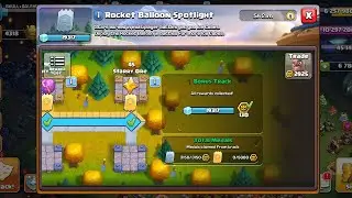 Completed Rocket Balloon Spotlight Event In Clash Of Clans❌