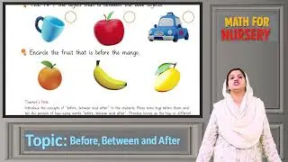 Math for Kids 4+ | Before, Between, and After | Parent Guide for Home Learning